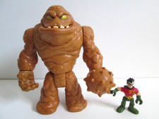 Fisher Price Imaginext DC Superfriends Batman Clayface Figure with Robin