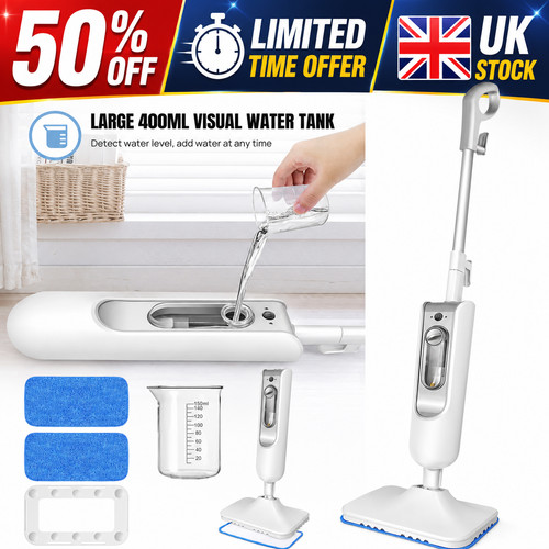 Ultimate steam mop - steam, detachable