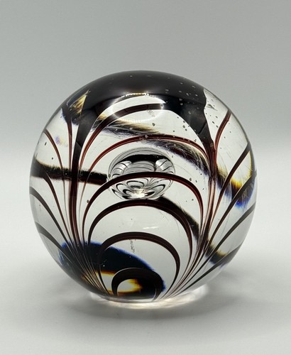 Paperweight vintage signed - paperweight,