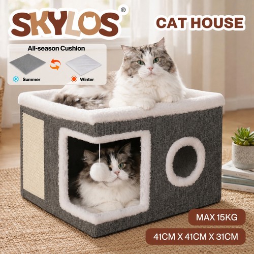 Skylos cat house indoor - cat,