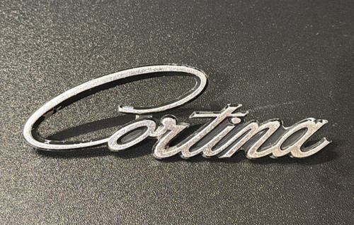 Ford cortina metal car badge - car,