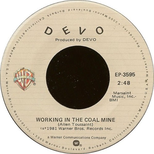 Devo vinyl working - 7", the
