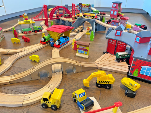 Brio compatible wooden train - brio,
