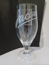 Jacques Fruit Cider Glasses Brand Embossed Short 
