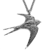 Swallow Bird Pendant with
