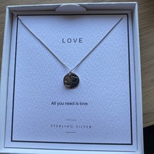 Next necklace and heart pendant