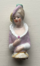 VINTAGE ANTIQUE PORCELAIN PIN