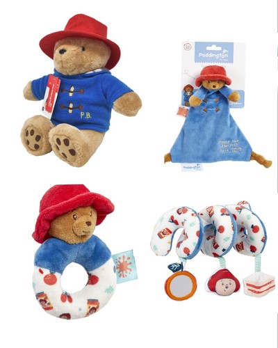 Paddington bear plush - 4, x