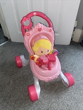 Fisher-Price Princess Mommy Baby Walker and Doll Set For Age 9 Months Plus