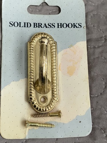 Solid brass wall - wall, hook
