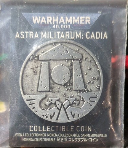 Warhammer collectable coin - collectable,