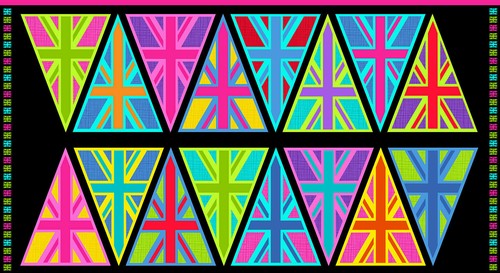 Union jack flags bunting funky - union,