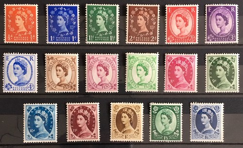 Qeii 1952 wildings tudor - gb,