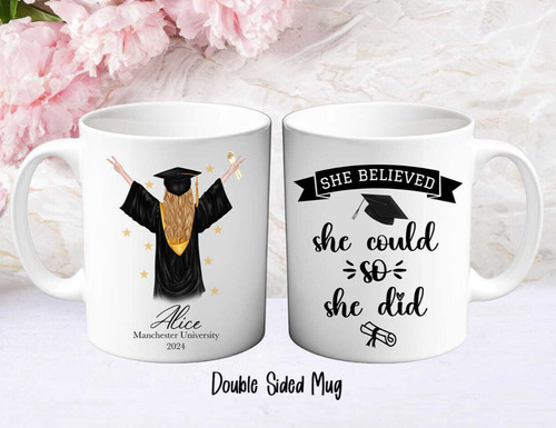 Personalised graduation mug - personalised,