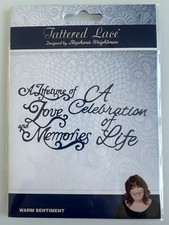 Tattered Lace Die - Warm