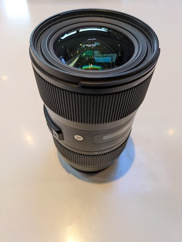 Sigma 35mm art dc - 18-35mm, f1.8