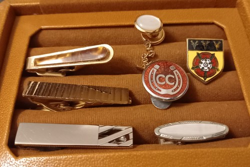 Vintage tie clips lot - , x7