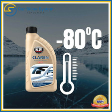 Winter Windscreen Wash  -80 °C 1L concentrate screen wash antifreeze K2 CLAREN