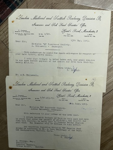 1943 london midland - london, and