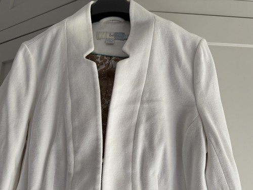 Boden white jacket - jacket, occasion