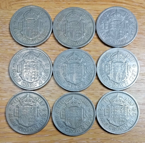 Elizabeth 1953 1967 half - 1953,