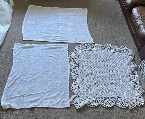 Baby blankets 1 crocheted - 3, blankets,