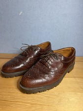 Vintage Profile / Men’s Brown Leather Classic Formal Shoes - Size 8