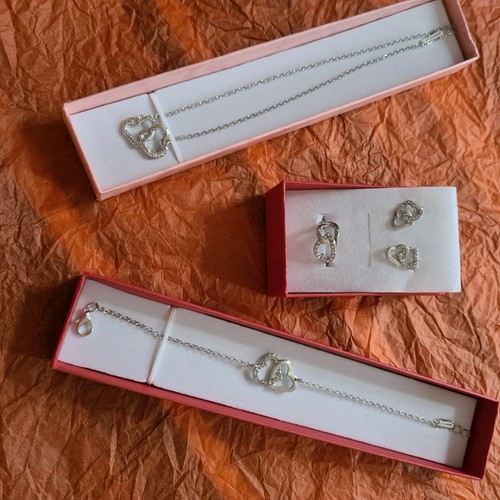 Complete jewellery set heart - complete,
