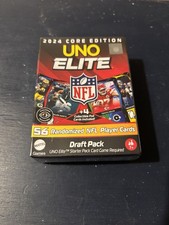 UNO Elite NFL 2024 Draft Pack - 56 Random NFL Player Cards  Brand New And Sealed