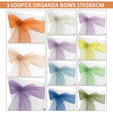 ORGANZA BOWS 17X280CM FABRIC