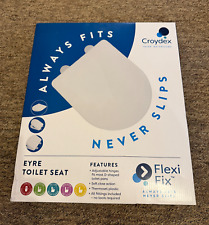 Softclose D Shape Toilet Seat like Croydex Ramor/Tiger/Novara