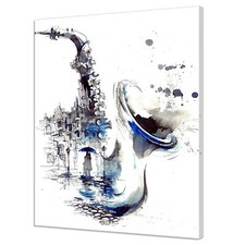Saxophone Romantic Couple