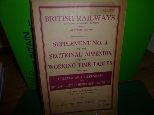 British railway supplement - british,