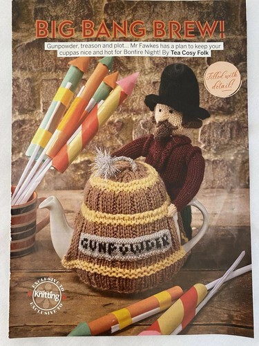 Simply knitting pattern - pattern, tea
