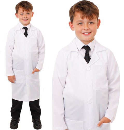 Childs white lab coat fancy - childs,