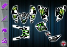 QUADZILLA 250E STICKERS - GRAPHICS KIT - QUADZILLA 250 E DECALS - GRAPHICS KIT