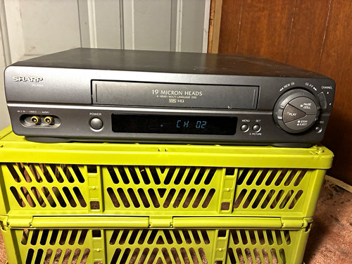 Sharp a554u vhs 4 - sharp, 4-head