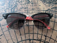 Ray Ban Genuine Sunglasses Limited Edition Art Collection RB3016 Clubmaster