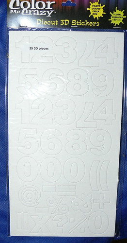 Diy numbers white fabric - numbers,