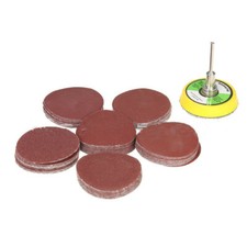 62pc 50mm Sanding Sander Backing Pad For Drill Grinder Rotary Tools