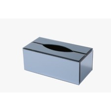 Dark Mirrored Tissue Box