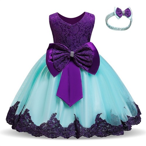 Flower girls bridesmaid dress - flower,
