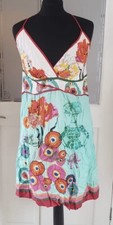 Desigual Multicolour 100% Cotton Summer Dress Women’s Size L
