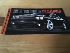 UK RARE - 2009 DODGE CHALLENGER COLOUR USA SALES BROCHURE SRT8 - CHRYSLER MOPAR?