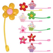  10 Pcs Cute Cartoon Straw Tip