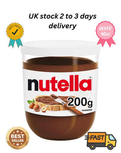 Nutella hazelnut chocolate - nutella,