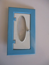 OLD TIN DOLLS HOUSE FRONT DOOR