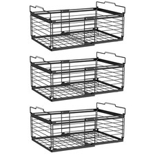 Freezer Organizer Bins, 3