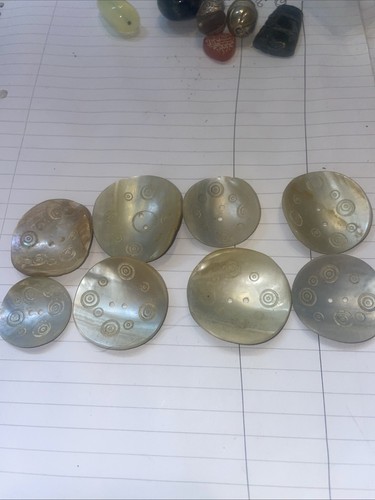 Antique mother pearl - pearl, shell