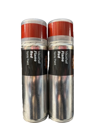 Vauxhall flame red spray - flame, paint